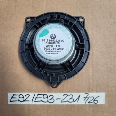 EIN BMW E90 E91 E92 E93 E87 E88 X1 Mittelton Tür Lautsprecher 9143231