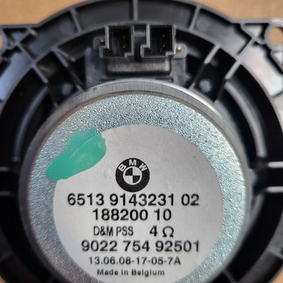 EIN BMW E90 E91 E92 E93 E87 E88 X1 Mittelton Tür Lautsprecher 9143231