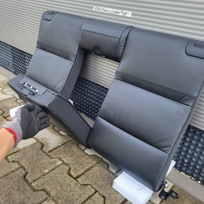 BMW E93 Cabrio Rückbank Oberteil Rücksitz Bank Leder schwarz Rückenlehne
