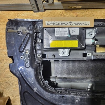 BMW E46 Cabrio Coupe Fahrer ODER Beifahrer Tür AB Modul rechts ODER links 