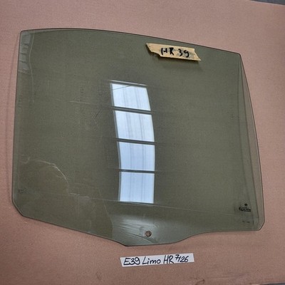 BMW E39 Limousine Seiten Scheibe / Fenster Glas HINTEN RECHTS