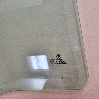 BMW E39 Limousine Seiten Scheibe / Fenster Glas HINTEN RECHTS