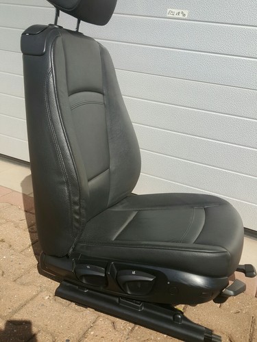 BMW E92 E93 Beifahrer Sitz Leder Dakota schwarz  ABHOLUNG