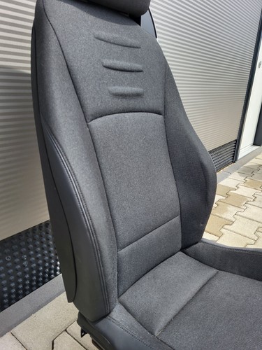 BMW Z4 E85 Fahrer ODER Beifahrer Sitz Stoff Anthrazit ABHOLUNG