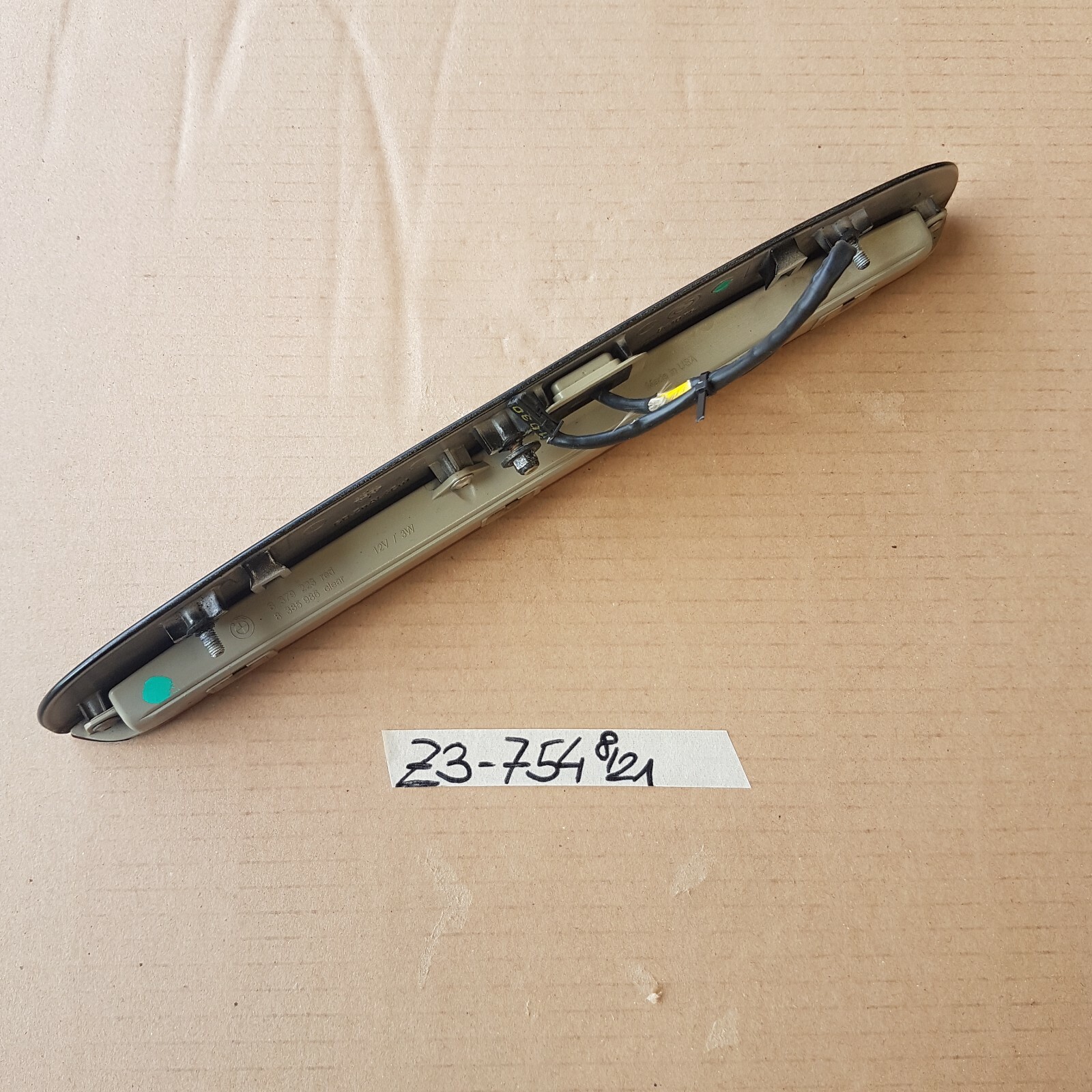 BMW Z3 Roadster Facelift Drittes Bremslicht 8410754 Abdeckung schwarz