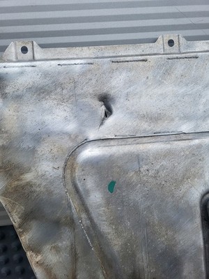 BMW Z4 E85 E86 + E46 Unterfahrschutz Versteifungsplatte 7028433 + Deckel 7199687