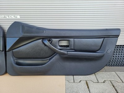 BMW Z3 Tür Verkleidung Leder Snake  Schwarz RECHTS LINKS Türgriff  Airbag-Klappe