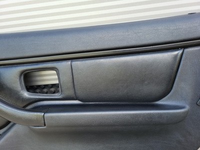BMW Z3 Tür Verkleidung Leder Snake  Schwarz RECHTS LINKS Türgriff  Airbag-Klappe