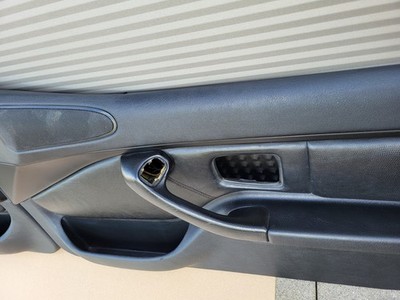 BMW Z3 Tür Verkleidung Leder Snake  Schwarz RECHTS LINKS Türgriff  Airbag-Klappe