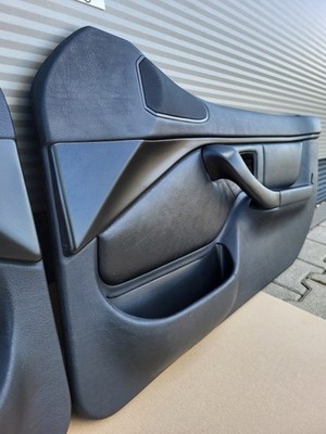 BMW Z3 Tür Verkleidung Leder Snake  Schwarz RECHTS LINKS Türgriff  Airbag-Klappe
