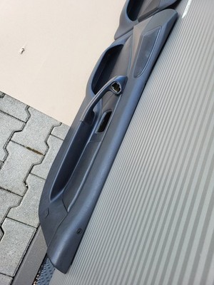 BMW Z3 Tür Verkleidung Leder Snake  Schwarz RECHTS LINKS Türgriff  Airbag-Klappe