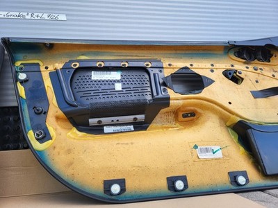 BMW Z3 Tür Verkleidung Leder Snake  Schwarz RECHTS LINKS Türgriff  Airbag-Klappe