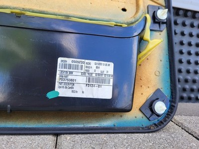 BMW Z3 Tür Verkleidung Leder Snake  Schwarz RECHTS LINKS Türgriff  Airbag-Klappe