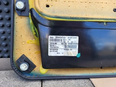 BMW Z3 Tür Verkleidung Leder Snake  Schwarz RECHTS LINKS Türgriff  Airbag-Klappe