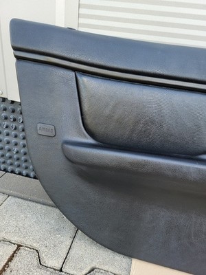 BMW Z3 Tür Verkleidung Leder Snake  Schwarz RECHTS LINKS Türgriff  Airbag-Klappe