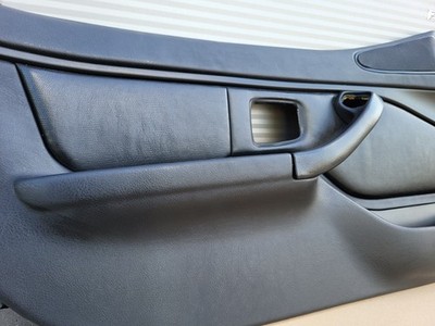 BMW Z3 Tür Verkleidung Leder Snake  Schwarz RECHTS LINKS Türgriff  Airbag-Klappe