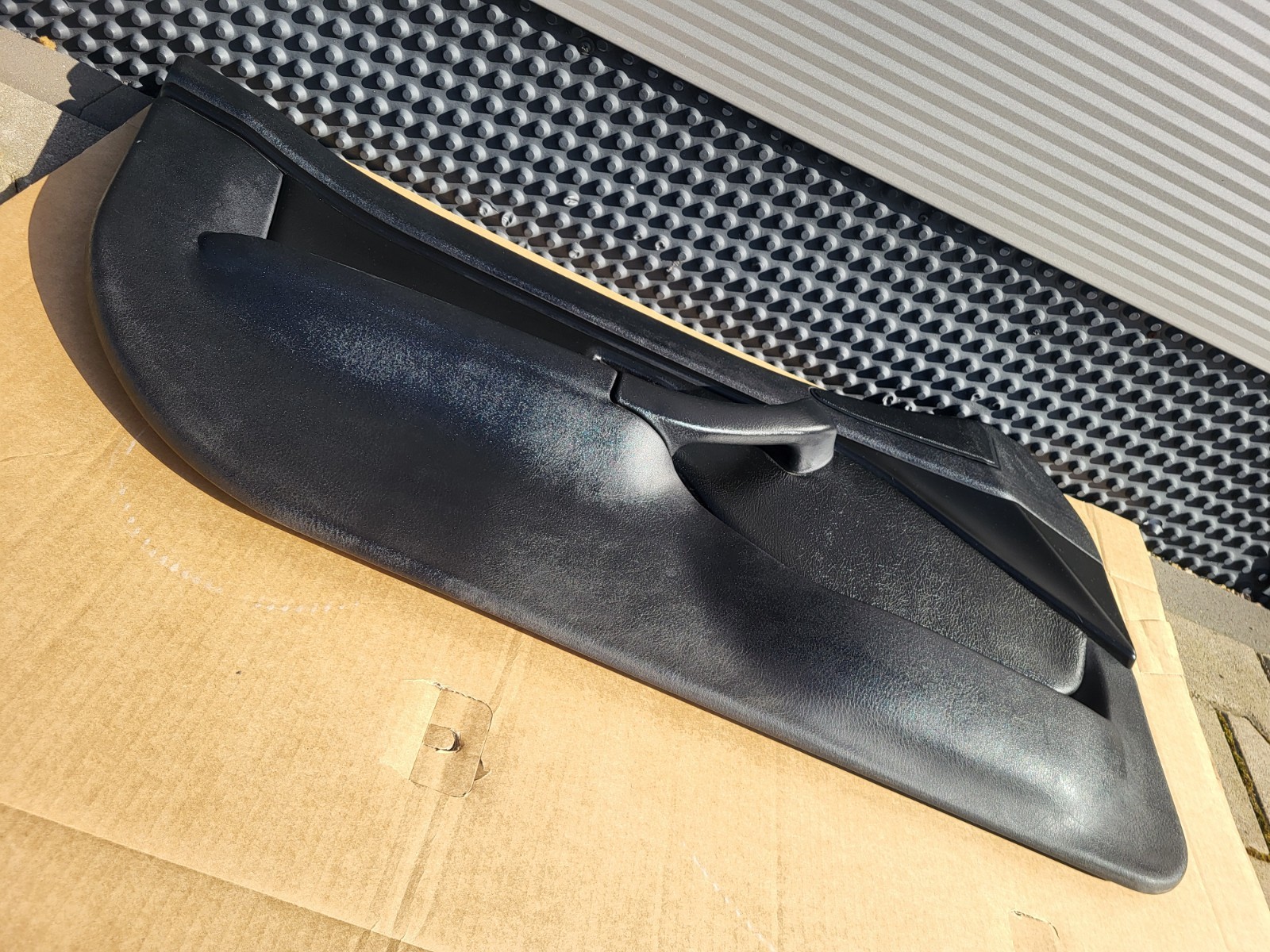 BMW Z3 Roadster Coupe Tür Verkleidung Türtafel Leder Schwarz LINKS + Tür Griff