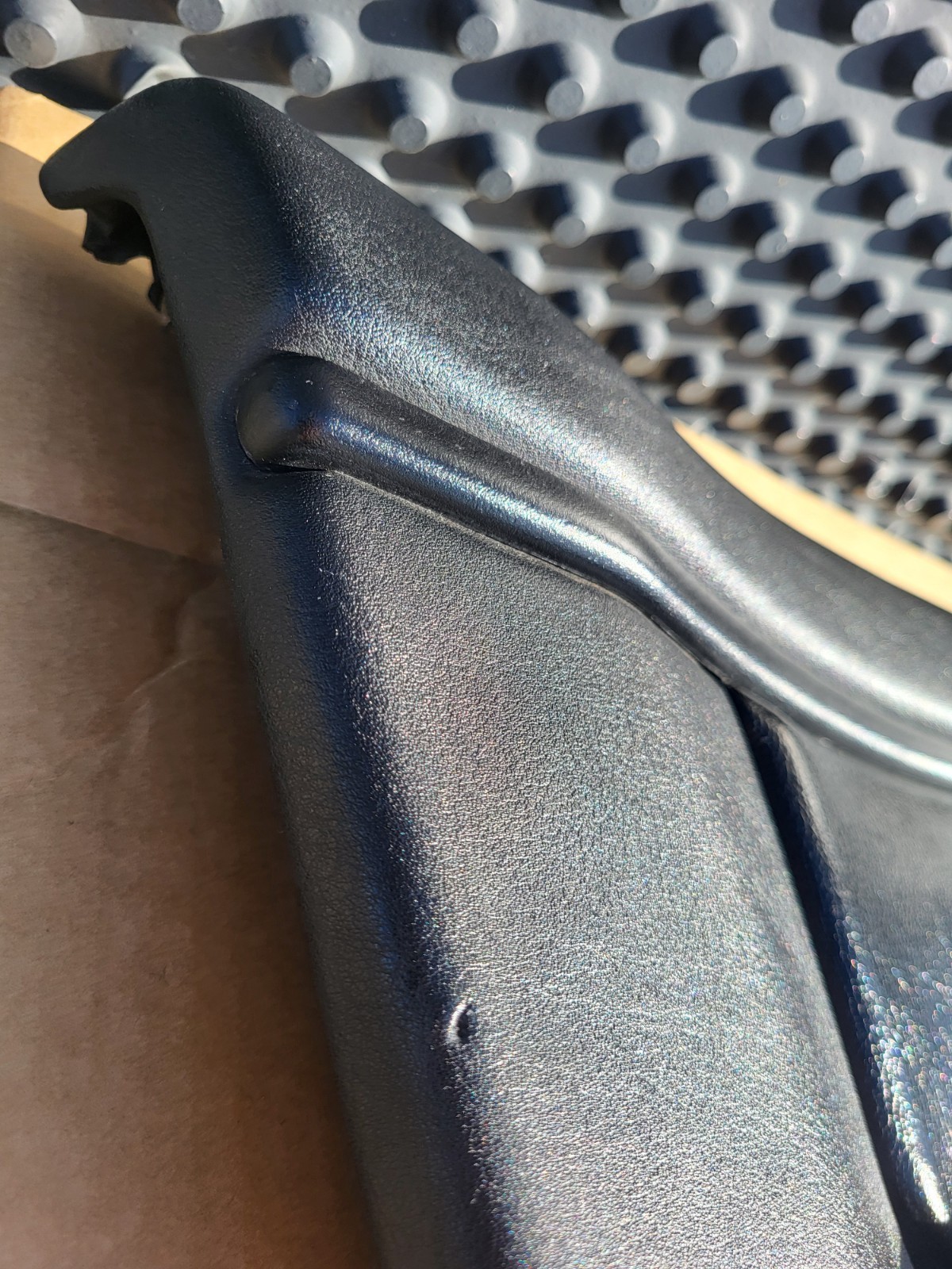 BMW Z3 Roadster Coupe Tür Verkleidung Türtafel Leder Schwarz LINKS + Tür Griff
