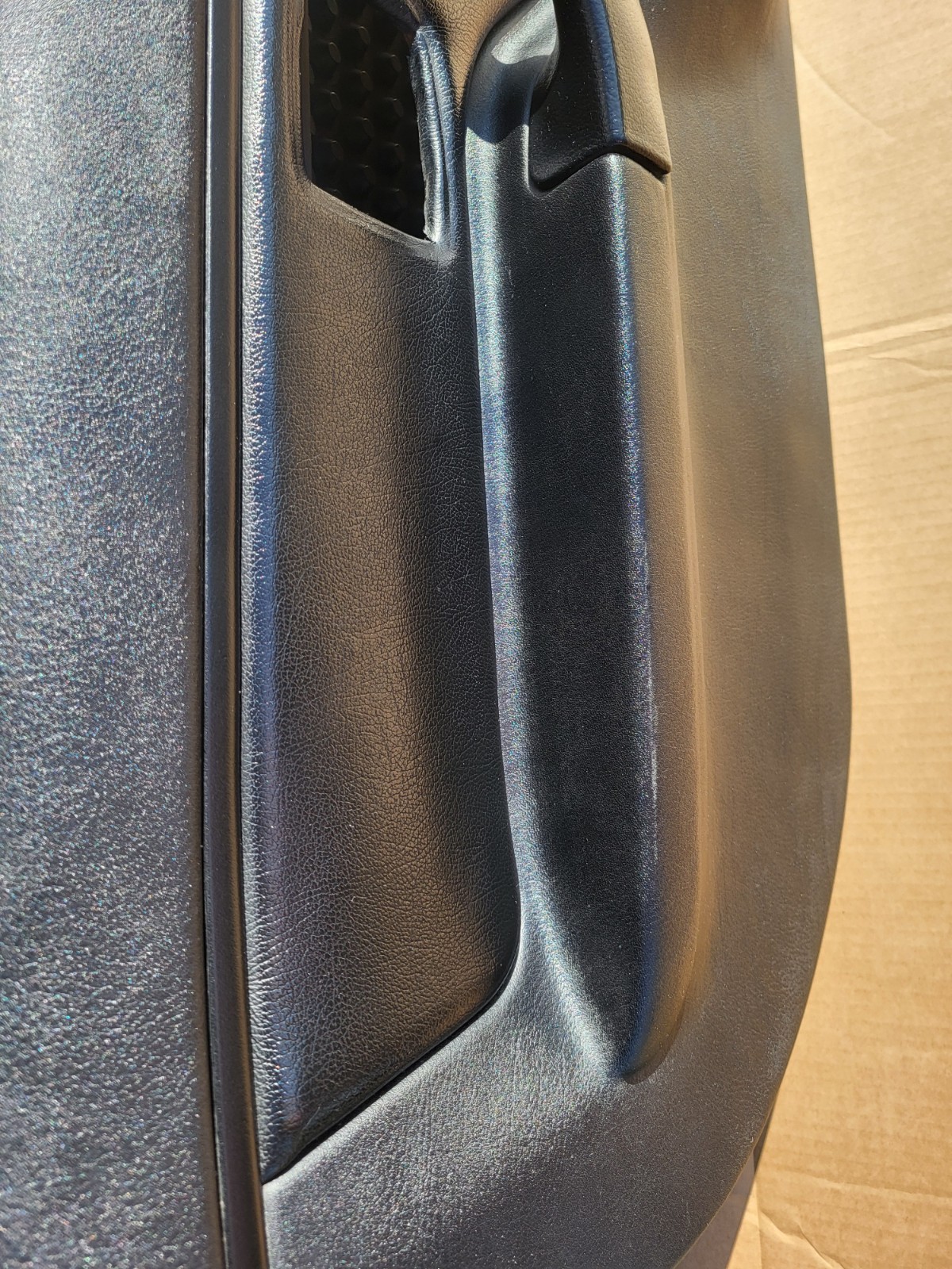 BMW Z3 Roadster Coupe Tür Verkleidung Türtafel Leder Schwarz LINKS + Tür Griff