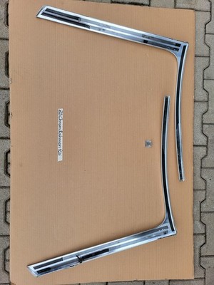 BMW Z3 Roadster Chrom Rahmen Frontscheibe Oben Außen Silber RECHTS  LINKS