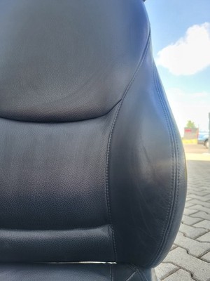 BMW Z3 Fahrer Sport Sitz Oberteil Leder Schwarz Rückenlehne Sitzheizung ABHOLUNG