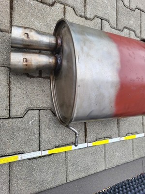 BMW Z3 Auspuff  7503846  Endschalldämpfer Endtopf 2,2 Liter M54 Motor ABHOLUNG