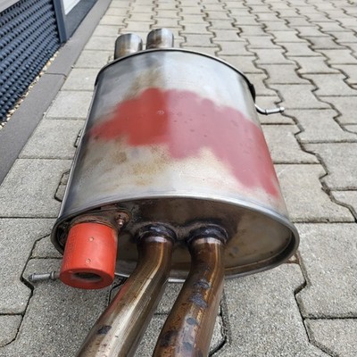 BMW Z3 Auspuff  7503846  Endschalldämpfer Endtopf 2,2 Liter M54 Motor ABHOLUNG