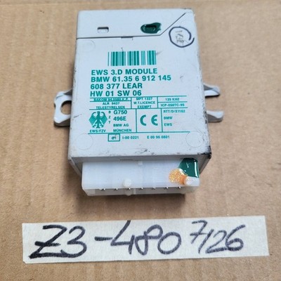 BMW Z3 Motorsteuergerät 7520480  2,2 i Wegfahrsperre EWS Modul 6912145 M54 Motor