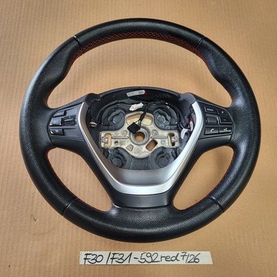 BMW F20 F21 F30 F34 F35 F32 F33 MFL Leder Sport Lenkrad Multifunktion Lenker rot