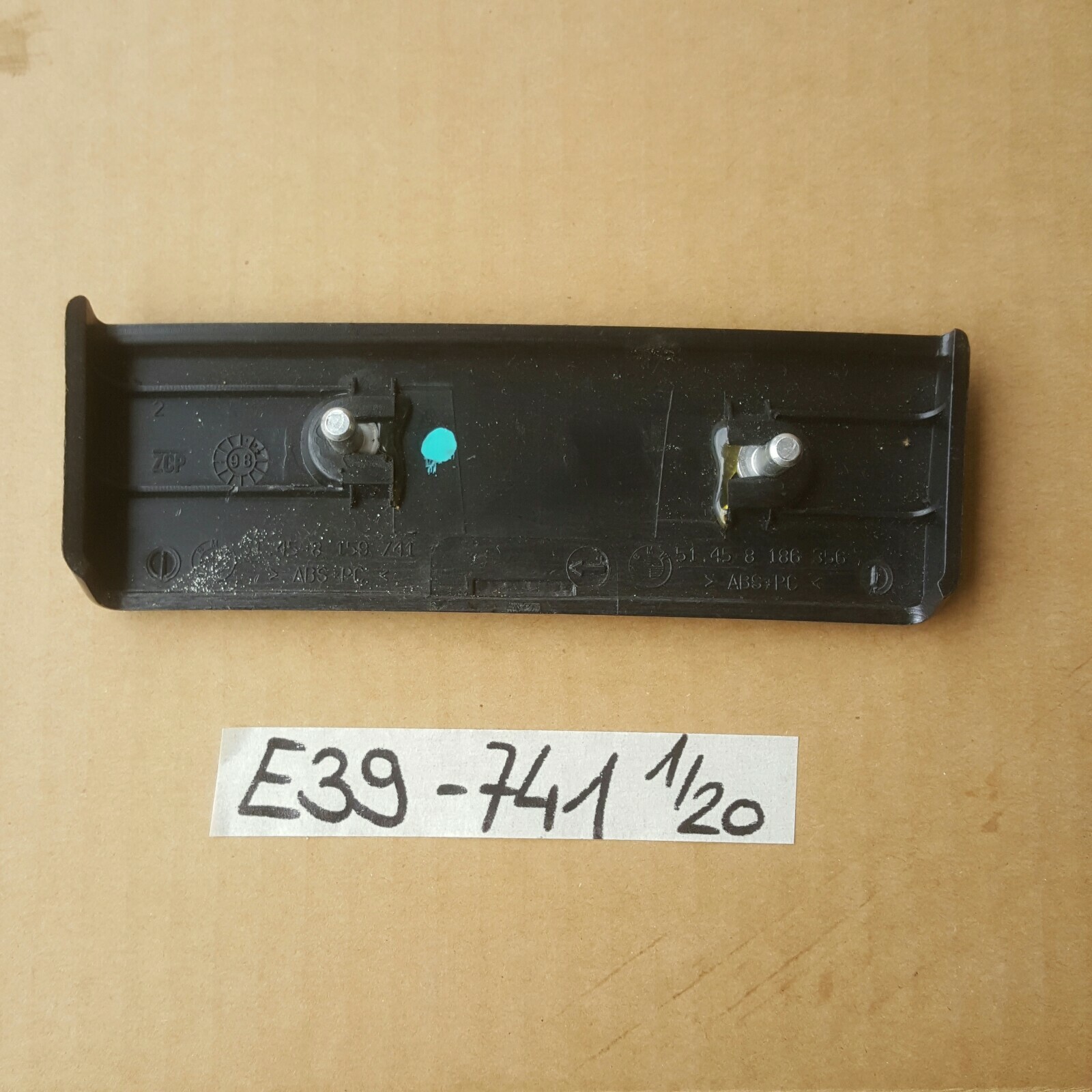 BMW E39 Zierleiste Holz Blende Cockpit Interieur Leiste Mittelkonsole 8159741